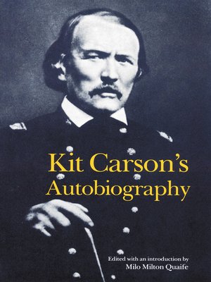 cover image of Kit Carson's Autobiography
